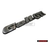 VW Originale Scritta Nero Satinato/Cromo Speciale - 191853687N GX2