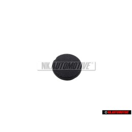 VW Originale Cappuccio Di Copertura Nero Satinato - 357867169 B41