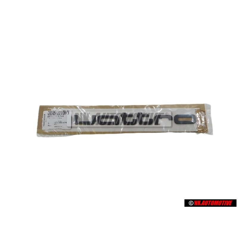 Audi Originale QUATTRO Fronte Logo Emblema Scritta Nero - 8S0853737B RU6