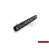 Audi Originale QUATTRO Fronte Logo Emblema Scritta Nero Cromo - 4K0853736A 9B9
