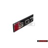Audi Originale SQ7 Fronte Logo Emblema Scritta Nero Cromo Rosso - 4M0853748