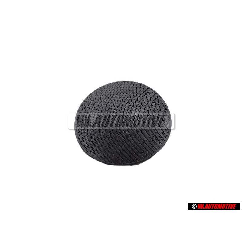 VW Originale Mascherina Altoparlante Finta Nero Satinato - 1H0868646 B41