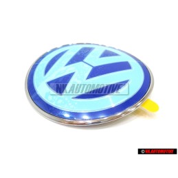 VW Originale Fronte Logo Emblema Simbolo Blu Bianco - 1C0853617 39A