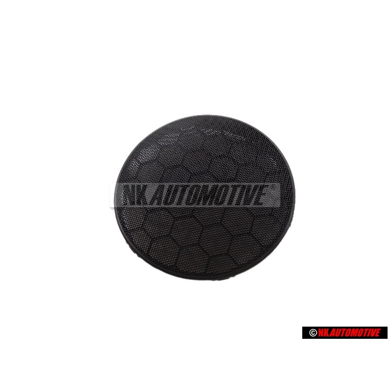 VW Originale Maschera Altoparlante Nero Satinato - 1H0868149A B41