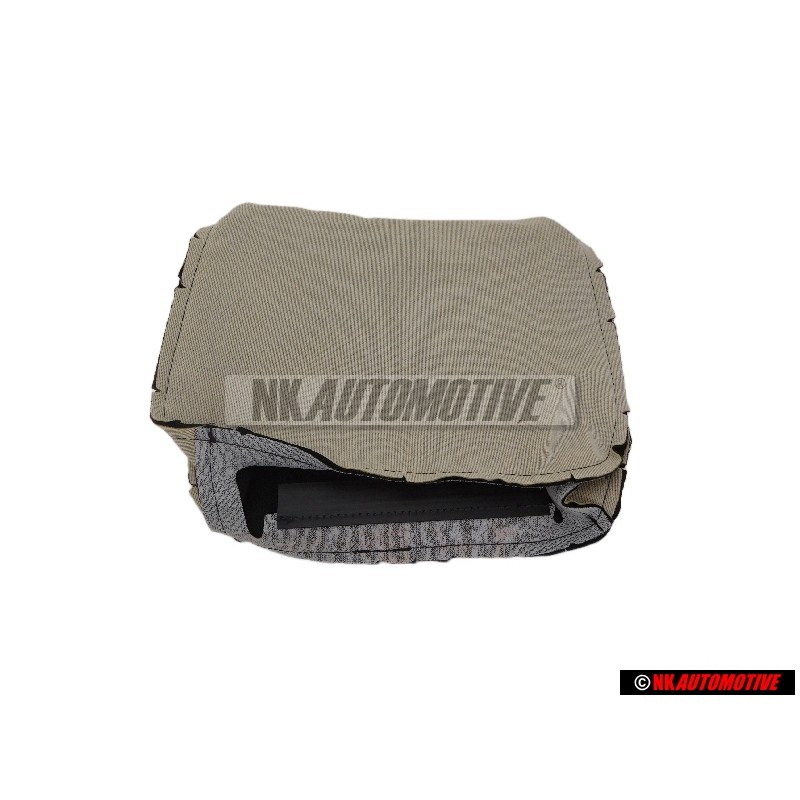 VW Originale Rivestim. Poggiatesta (Stoffa) Nero - 535881921G C63