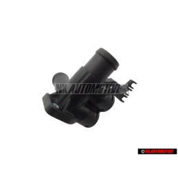 VW Originale Flangia Con Anello Tenuta - 037121132E