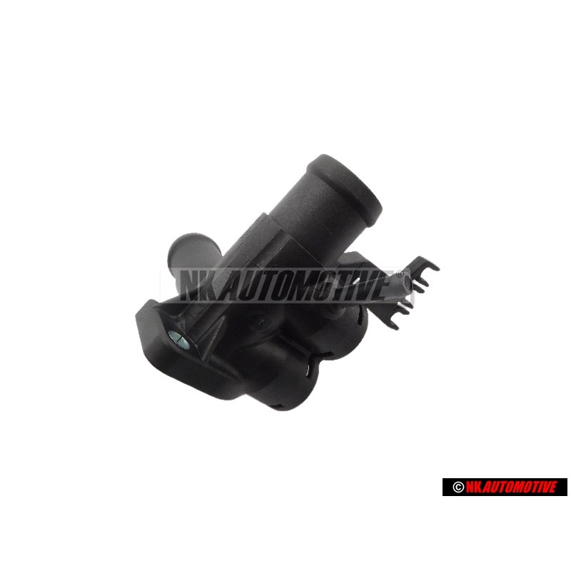 VW Originale Flangia Con Anello Tenuta - 037121132E