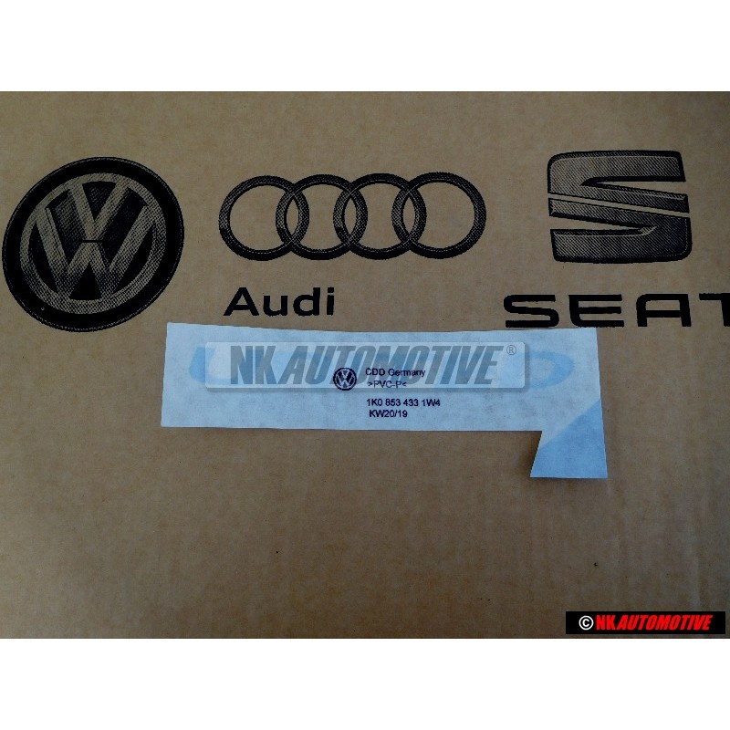 VW Originale Scritta Pellicola Argento - 1K0853433 1W4