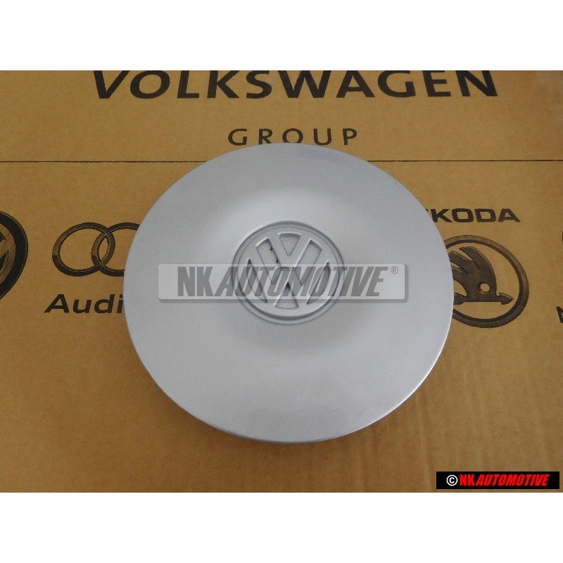 VW Originale Coppa Ruota Color Cromo - 7D0601151A 091