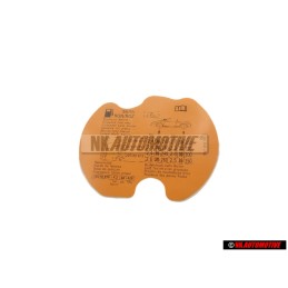 Audi Originale Etichetta Per Pressione Pneumatici - 8N7010164E