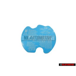 Audi Originale Targhetta D'Identificazione Pressione Freddi - 8N8010200Q