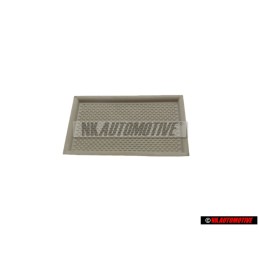 Audi Originale Inserto Per Vano Portaoggetti Grigio Luce - 8P0863301B J50