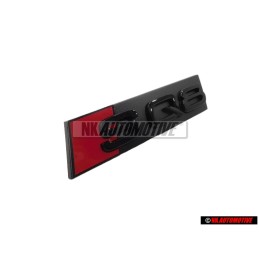 Audi Originale SQ8 Fronte Logo Emblema Scritta Nero Rosso - 4M8071805