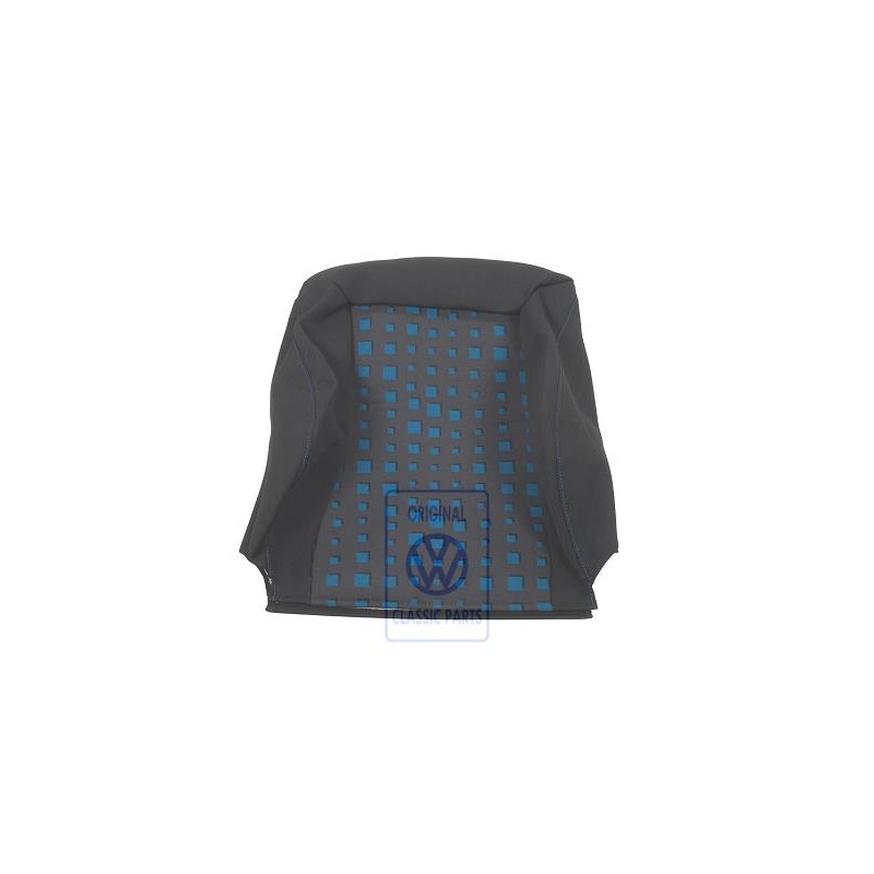 VW Originale Rivestim. Schienale (Stoffa) Nero/Blu - 1E0881805ALGUV