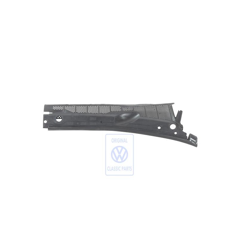 VW Originale Deflettore Acqua Nero Satinato - 1H1819415B B41
