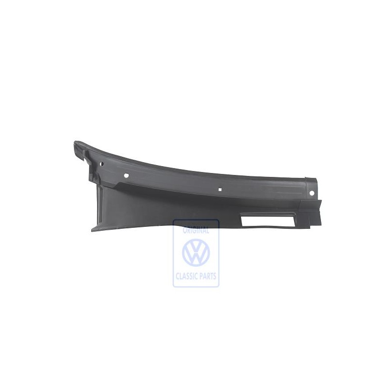 VW Originale Deflettore Acqua Nero Satinato - 1H1819416B B41