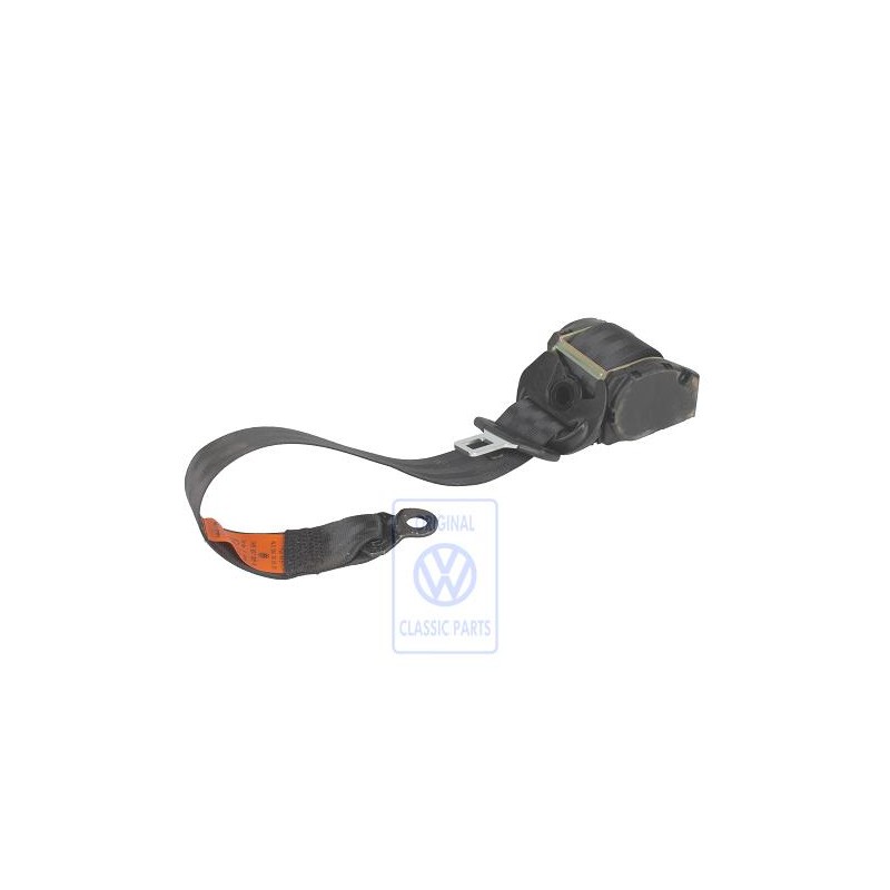 VW Originale Cintura Sicurezza A 3 Punti Nero Satinato - 1H9857805A B41