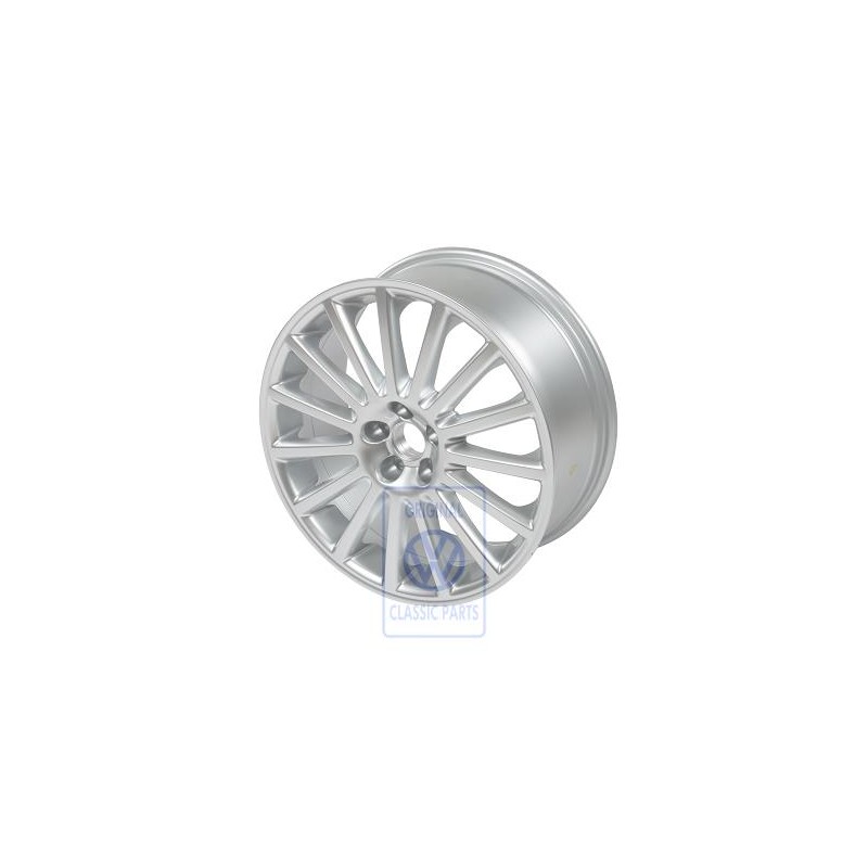 VW Originale Cerchio In Alluminio Cromo Brillante - 1J0601025BA88Z