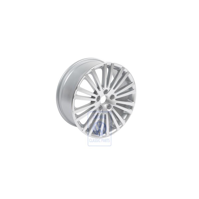 VW Originale Cerchio In Alluminio Cromo Brillante - 1K0601025AD88Z