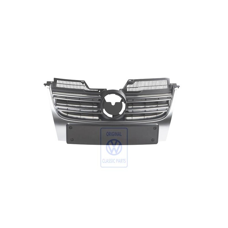 VW Originale Griglia Radiatore Nero Satin/Crom. 