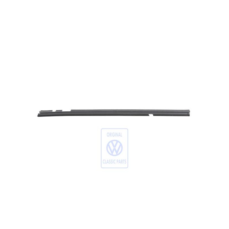 VW Originale Guarnizione Fessura Cristallo Nero - 1K6839472E 5AP