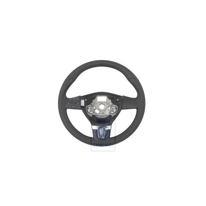 VW Originale Volante Multifunzione (Pelle) Nero - 561419091J E74