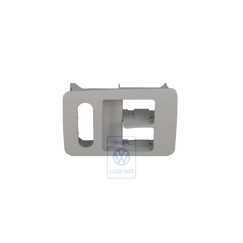 VW Originale Cornice Per Interruttore Grigio Flanella - 6X1959549A 7DE