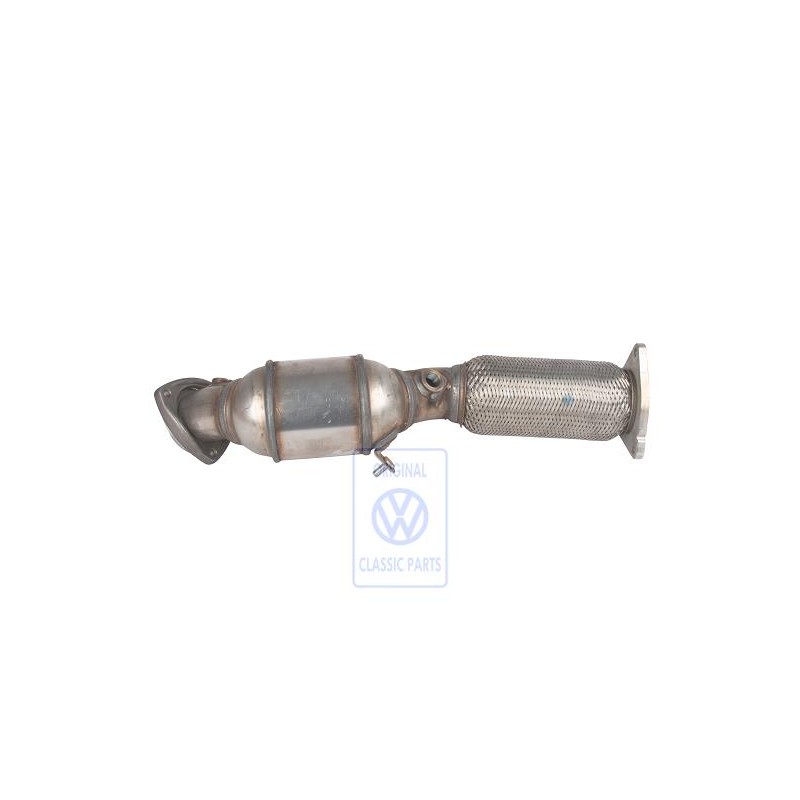 VW Originale Tubo Di Scarico Con Precataliz - 7L6254350FX