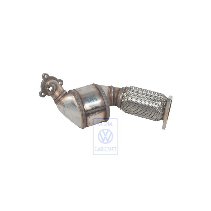 VW Originale Tubo Di Scarico Con Precataliz - 7L6254350 X