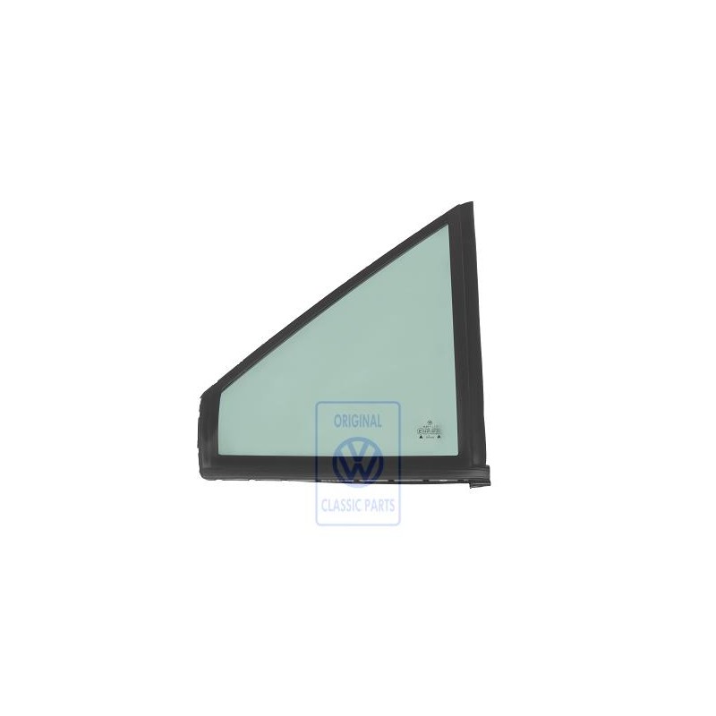 VW Originale Cristallo Porta Fisso Con Guarnizione - 867845113E