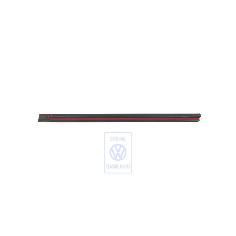 VW Originale Modanatura Per Paraurti Argento Titanio Scuro - 867853981 3ZZ