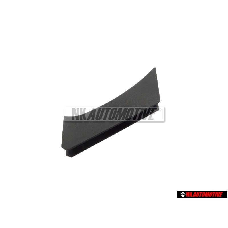 VW Originale Cappuccio Di Copertura Nero Satinato - 1H6807245 01C