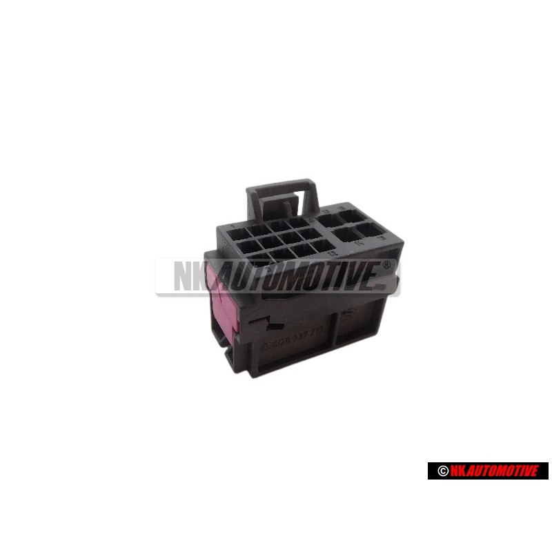 VW Originale Portacontatti Piatto Con Bloccaggio Contatti - 6Q0937713