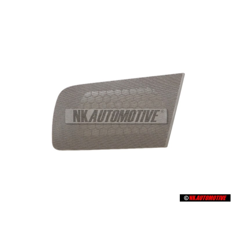 Audi Originale Maschera Altoparlante Platino Chiaro Grigio - 4F0035419 E59