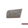 Audi Originale Maschera Altoparlante Platino Chiaro Grigio - 4F0035419 E59