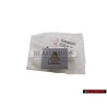 VW Originale Mascherina Argento Metallizzato/Nero - 3C0857368 46U