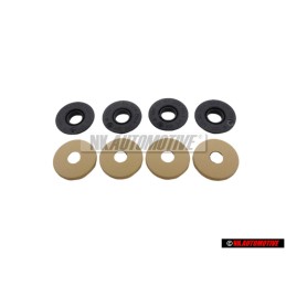 VW Originale 1 Kit Di Elementi Di Fissaggio Per Tappetino - 3D0898501 7H7