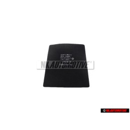 VW Originale Inserto Per Vano Portaoggetti Nero - 5C6863328A 3A8