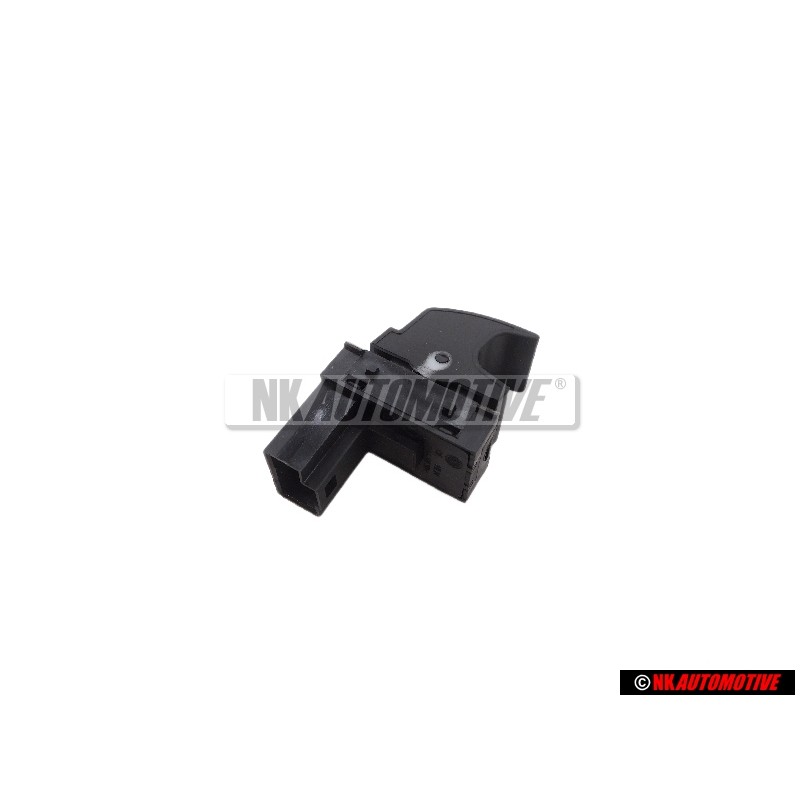 VW Originale Pulsante Per Comando Cofano Posteriore Nero - 7E5959831 3X1