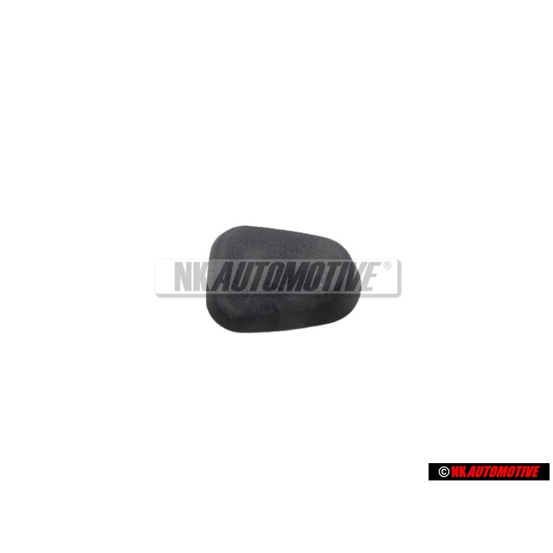 VW Originale Cappuccio Di Copertura Nero Satinato - 7N0837111 9B9