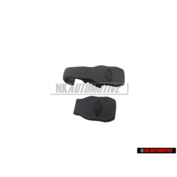 Audi Originale Uncino Di Aggancio Nero Satinato - 4F9861849A 01C