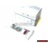 VW Originale 1.8T Posteriore Logo Emblema Scritta Cromo Rosso - 1J0853675AGGQF