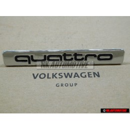 Audi Originale QUATTRO Fronte Logo Emblema Scritta Cromo - 8L0853682 2ZZ