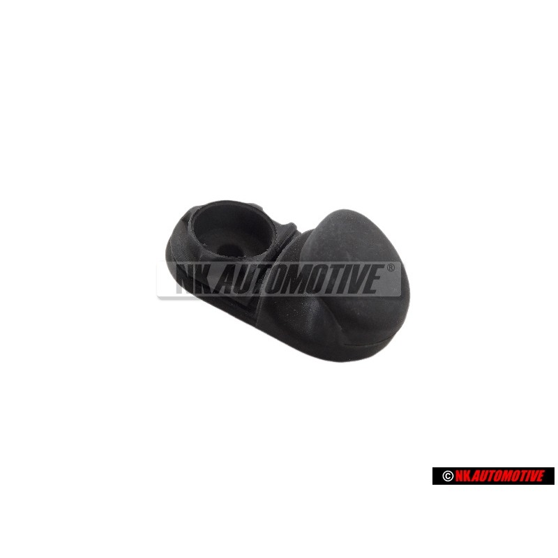 VW Originale Gancio Appendiabiti Nero Satinato - 701857629B 01C