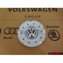 VW Originale Copriruota Colori Cromati/Nero - 1K0601149C RGM
