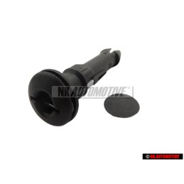 VW Originale Guida Per Poggiatesta, Registrabile Nero Satinato - 443881920 01C