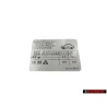 VW Originale Etichetta Per Pressione Pneumatici - 6E0010254T