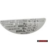 VW Originale Etichetta Per Pressione Pneumatici - 6N0010281K