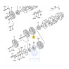 VW Originale Puleggia A Nervature Con Smorzatore Di Vibrazioni - 068105243G
