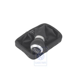VW Originale Pomello Leva Cambio Con Cuffia Per Leva Cuoio - 1C0711113P MVN